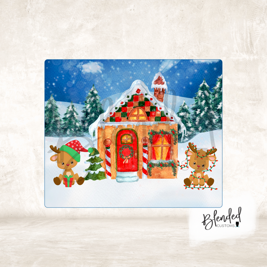 Reindeer House 12 Days of Christmas PNG Download