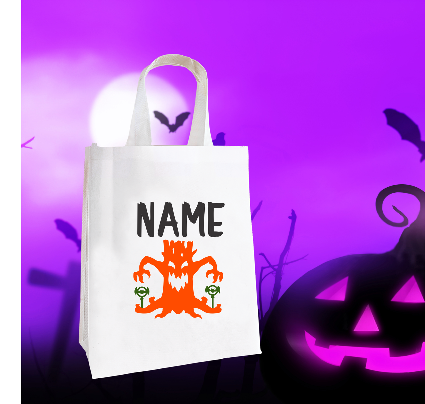 Spooky Tree Trick or Treat Bag