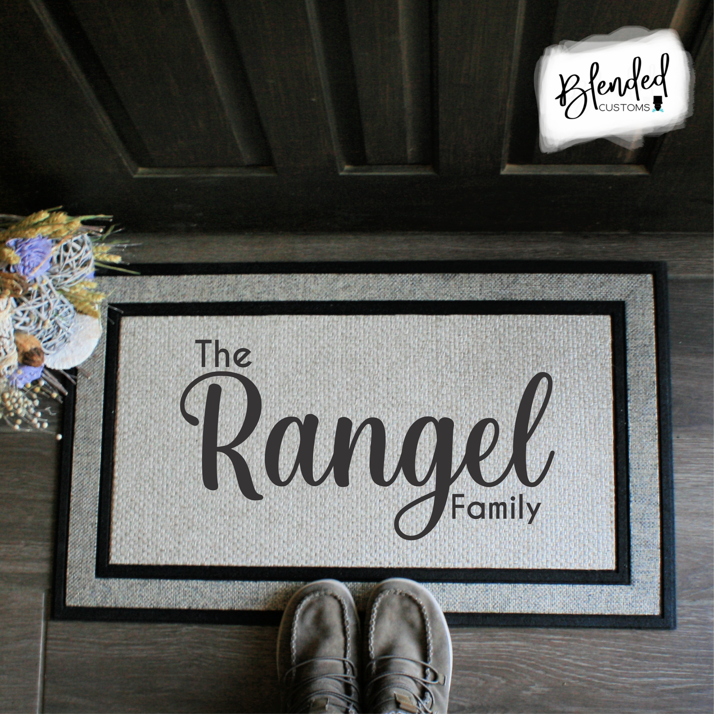 Personalized Name Doormat