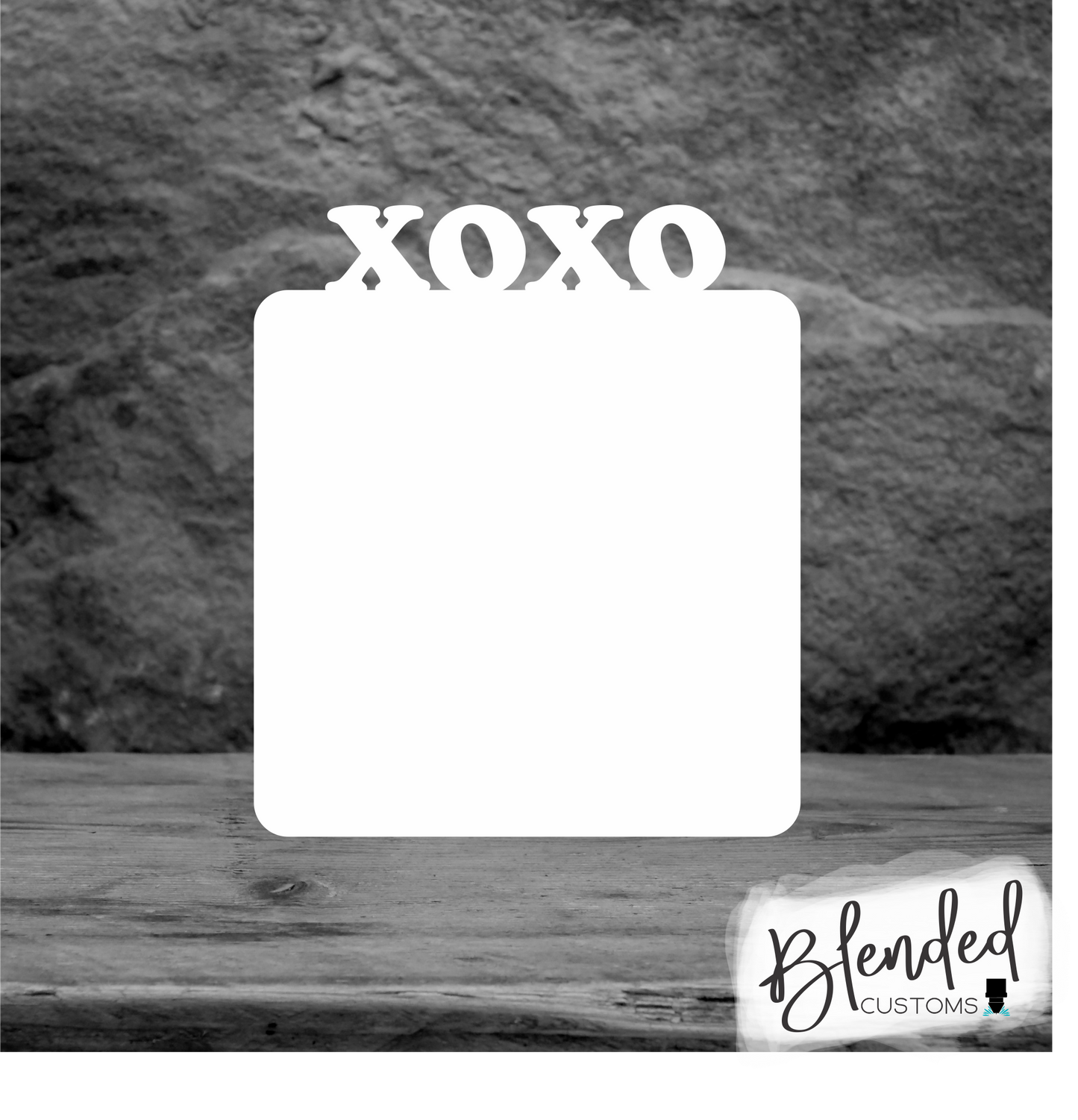 XOXO Photo Sublimation Blank